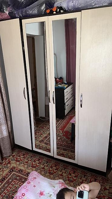 silver kitchen: Кухонный гарнитур, Б/у, цвет - Красный, ДСП, Самовывоз — 2