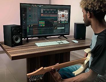 lil solid dual: Edifier R1580MB səs sistemi, 42W RMS çıxış gücü ilə evinizdə və ya iş — 7