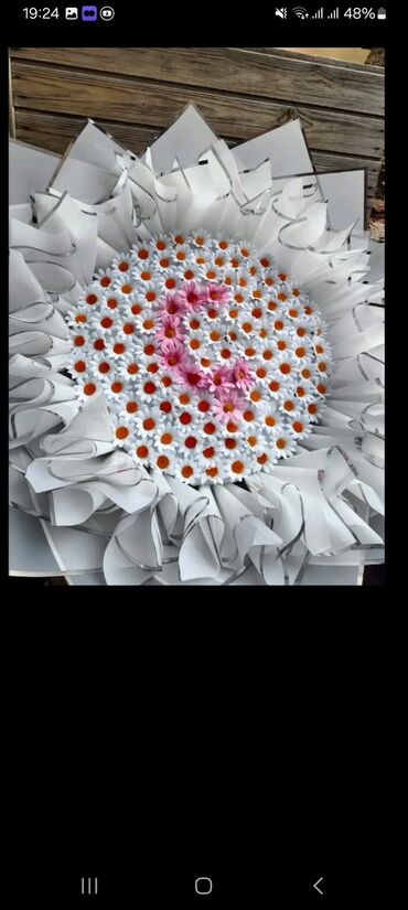 Süni güllər: Solmayan, süni buketlər — 12