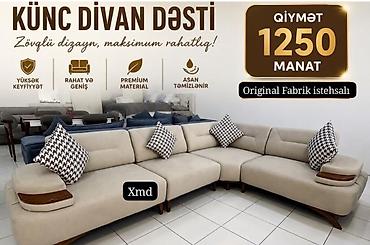 kreslo kachalka: Künc divan dəsti - Zövqlü dizayn, maksimum rahatlıq - Yüksək — 1