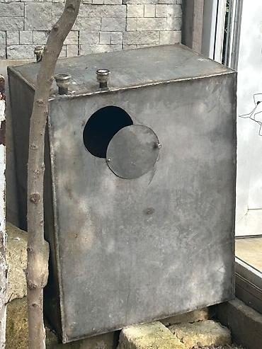 бак для воды в квартиру: Paslanmayan poladdan hazırlanmış kvadrat formalı metal çən. uzunluq — 3