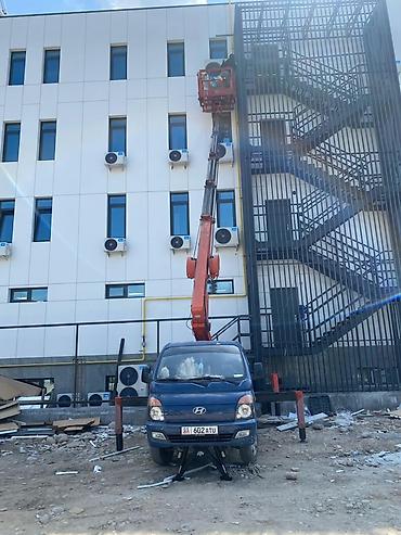 эвакутор: Услуги автовышки (телескопический подъемник на базе малотоннажного — 1