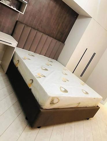 Двуспальные кровати: Двуспальная кровать, Новый, С ящиком для хранения, длина - 200 см — 1