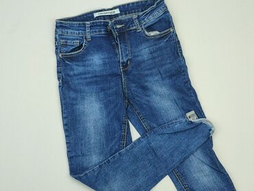 jeansowa bluzki: Jeansy, L, stan - Dobry