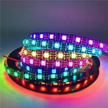 Rasveta: WS2812B LED TRAKA VODOOTPORNA IP65 5 METARA 5V 60 DIODA/M | RF — 22