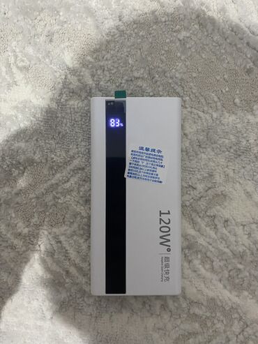 мечта плиты: Повербанк,120 W🔥🔥🔥,20000 mah🚨 Заряжает невероятно быстро и хватает на