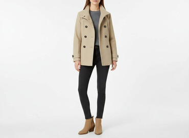 buty do płaszcza: H&M, Плащ жіночий, розмір M