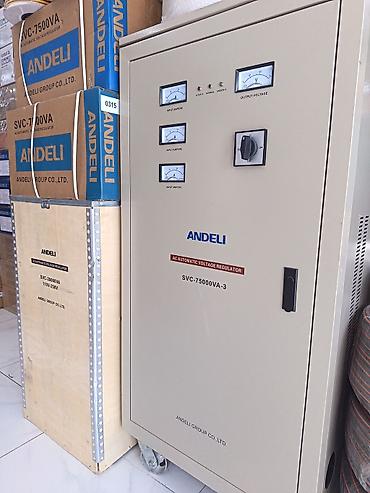 Andeli SVC-75000VA-3 – 3-fazalı avtomatik gərginlik tənzimləyicisi