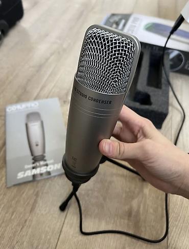 Студийные микрофоны: Студийный USB-микрофон Samson C01U Pro РЕАЛЬНЫМ КЛИЕНТАМ УСТУПЛЮ — 3