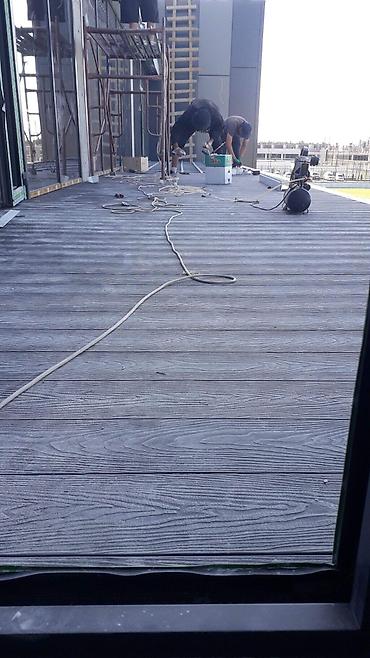 Другие строительные материалы: Террасное покрытие из ДПК (деревокомпозит) с монтажом на регулируемые — 25