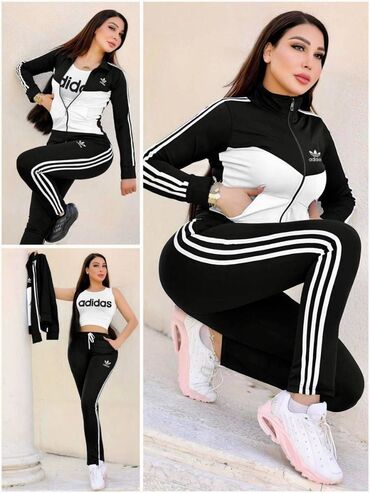 adidas sleek: Adidas ženska trenerka Novo Mokra likra Veličine m l xl 2xl Bez