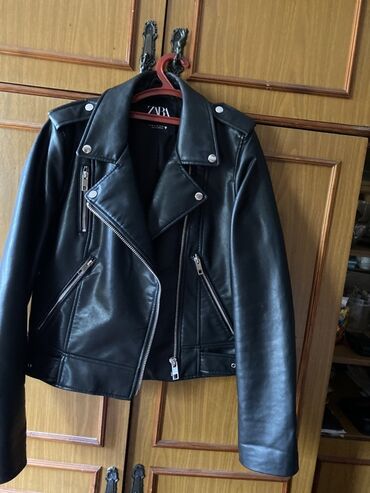 кошелек мужской кожаный ручной работы: Косуха ZARA (женская) - Классическая чёрная куртка-косуха ZARA. -