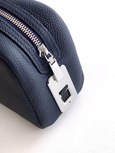 Клатчи: Компактная мужская сумка-пояс/клатч, цвет: темно‑синий (461 blue) — 7