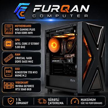 ➡️Gaming PC | RTX 5060 8GB | Core i7 12700KF 5.00 GHZ | 16GB DDR5 Ram