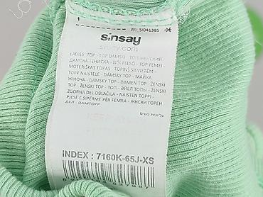 bluzy xs: Sinsay, Top damski, rozmiar XS — 5