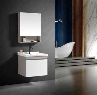 Sifarişlə qonaq dəstləri: Hamam mebeləri Moydadırlar dolablar led işığlı güzgülər duş kabinələr — 8