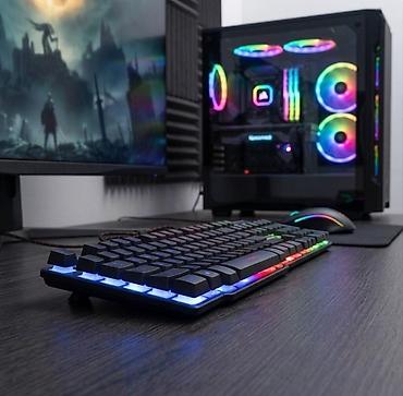 asus tuf dash: RGB işıqlanmalı tam ölçülü mexaniki oyun klaviaturası - 104 düyməli — 3