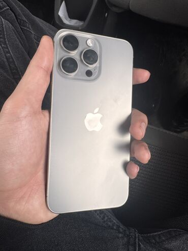 ayfon telefon zengleri: IPhone 15 Pro Max, 256 GB, Natural Titanium, Simsiz şarj, Face ID