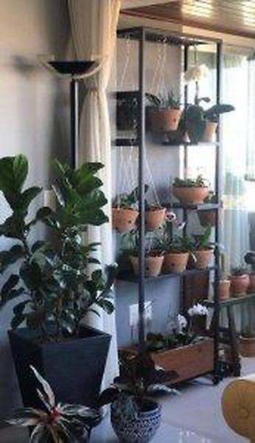 ikea stolice: Uredjenje terase metalna polica za saksije | izrada nameštaja po meri — 2