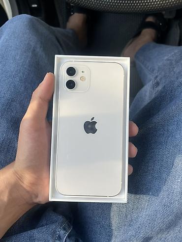 срв 2018: IPhone 12, белый цвет. На экране «О телефоне» указано - Модель: iPhone — 1
