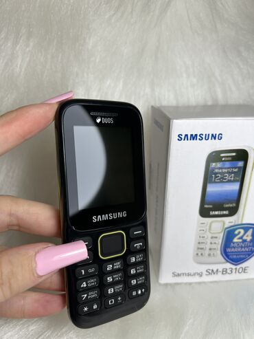 samsun a40: Samsung B300, < 2 GB Memory Capacity, rəng - Qara, Zəmanət, Düyməli, İki sim kartlı