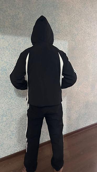 штаны adidas: Мужской спортивный костюм, M, Adidas, Новый, цвет - Черный, Самовывоз — 4
