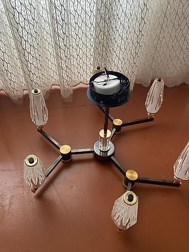 cilciraq: Çılçıraq, 6 lampa, Metal — 2