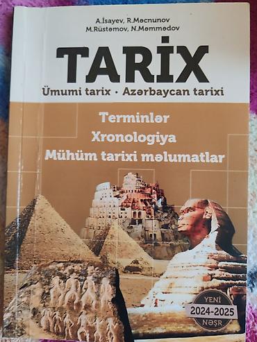 Məktəb dərslikləri: Səliqəli qalıb istəsəniz daha ucuzda olar Məhsul: “Tarix – Ümumi — 1