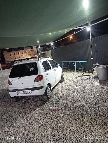 чуй: Daewoo Matiz: 2000 г., 0.8 л, Механика — 6