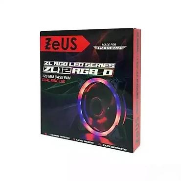 fixni: ZEUS ZL12 RGB D – 120 mm kućišni ventilator sa dvostrukim RGB LED — 3