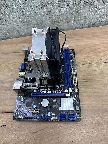 16 pro 256: Материнская плата для ПК, Б/у, ASRock, LGA1155, Mini-ATX — 1