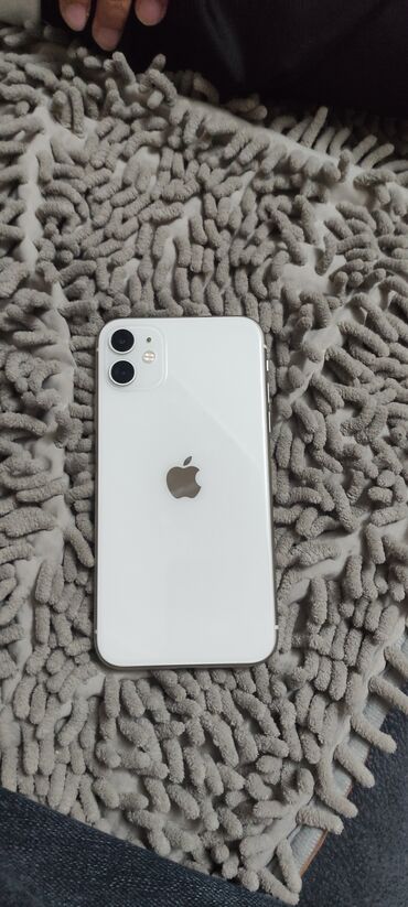 iphone şəki: IPhone 11, 64 GB, Ağ, Face ID