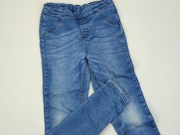 spodnie jeans cropp: Spodnie jeansowe, Pepperts!, 11 lat, 140/146, stan - Dobry