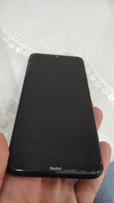 xiaomi hybrid: Xiaomi Redmi Note 8, 64 ГБ, цвет - Черный, 
 Сенсорный, Отпечаток пальца, Две SIM карты