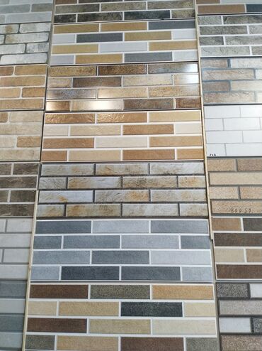 ev ucun led isiqlar: Mozaik formatlı divar kafeli kolleksiyası - Dizayn: Uzunsov “brick”