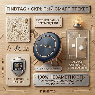 Универсальный трекер Андройд/Айфон работает без сим и интернета. есть