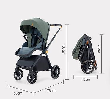 Коляски: Коляска, Другой бренд, цвет - Черный, Новый, Самовывоз, Бесплатная доставка — 10