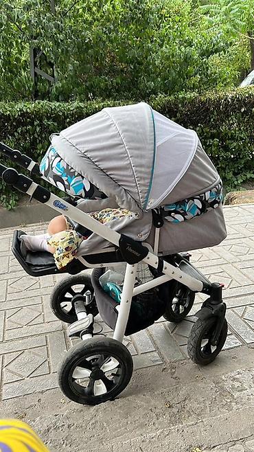 коляска chicco urban 2 в 1: Детская коляска универсальная (люлька/прогулочный блок) серого цвета с — 2