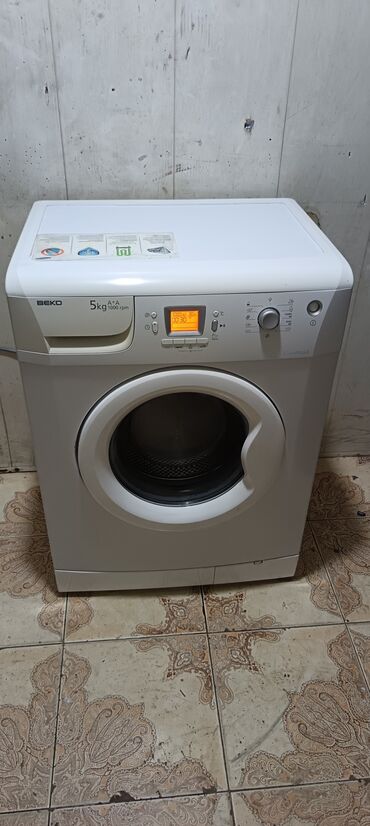 en ucuz tablet: Paltaryuyan maşın Beko, 5 kq, İşlənmiş, Avtomat, Qurutma var, Ödənişli çatdırılma