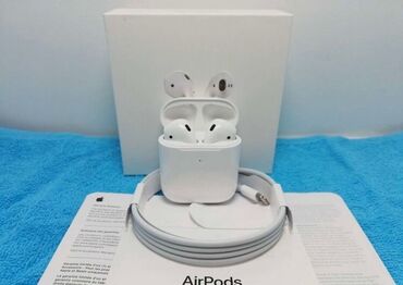 Наушники: Вкладыши, Apple, Новый, Беспроводные (Bluetooth), Классические — 9