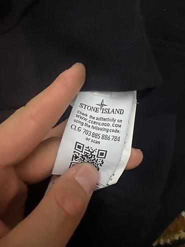 стон айленд: Свитшот Stone Island, чёрный - Модель: классический свитшот без — 6
