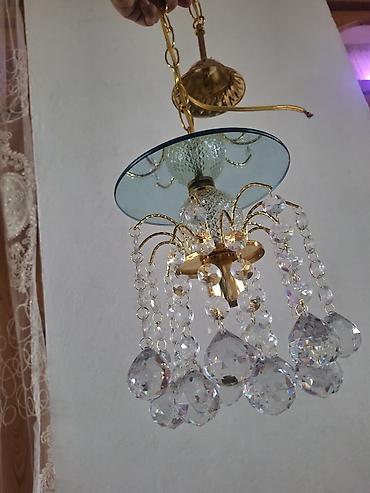 Çilçıraqlar: Çılçıraq, 1 lampa, Xrustal — 7