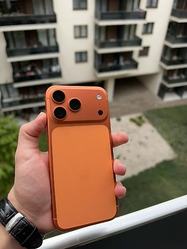 IPhone 17 Pro Max, 256 GB, Narıncı, Simsiz şarj