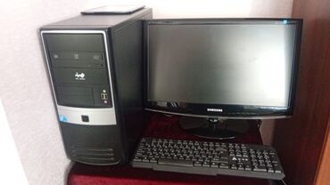 27 inch monitor: 22 düymlük Samsung 2233SN monitor, Intel Core 2 Quad Q8300 prosessor
