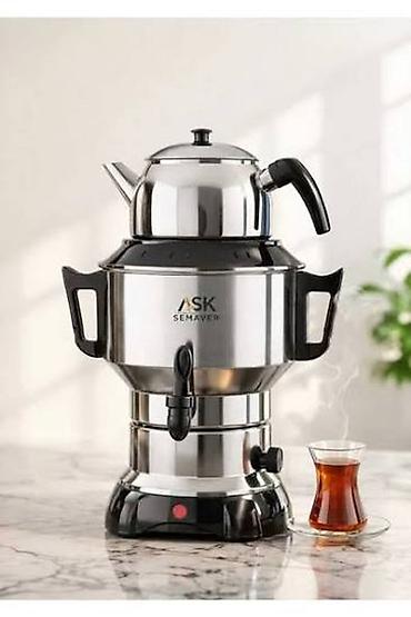 samovarlar: Yeni Elektrik Samovar, 6 l, Pulsuz çatdırılma, Ünvandan götürmə, Ödənişli çatdırılma — 1