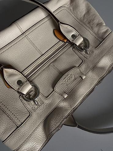 leather: Классическая сумка, Coach, Материал: Натуральная кожа, Застежка на молнии, Женские, Б/у — 2
