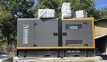 Генераторы: Дизельный генератор KRAUZER KR-KF125 - Профессиональная серия — 1