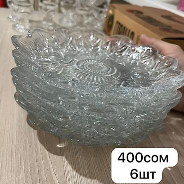 Кухонные наборы: Набор кухонной утвари и посуды. 2) Стаканы - 6 шт., прозрачное at lalafo.kg — 6 Кухонные наборы: Набор кухонной утвари и посуды. 2) Стаканы - 6 шт., прозрачное — 6