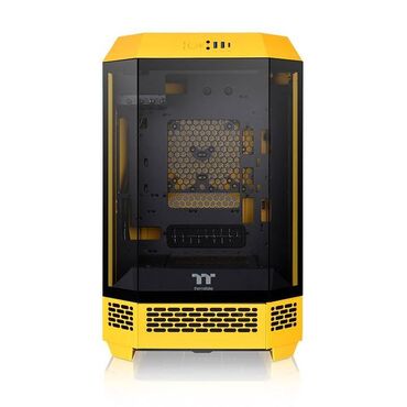 Korpuslar: 👉 Thermaltake The Tower 300 Bumblebee Edition - Unikal Dizaynlı — 7