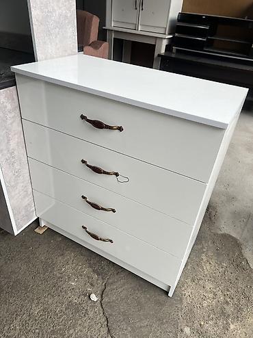 Комоды для одежды: Комод для одежды, Новый, Без зеркала, цвет - Белый, Бесплатная доставка — 25